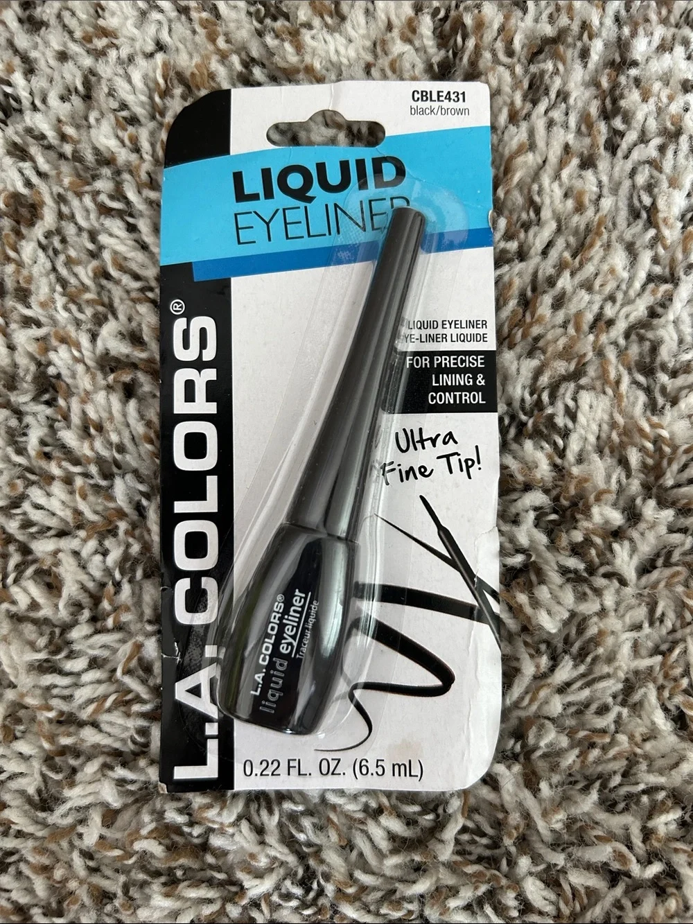L.A. COLORS Liquid Eyeliner - Black Brown
